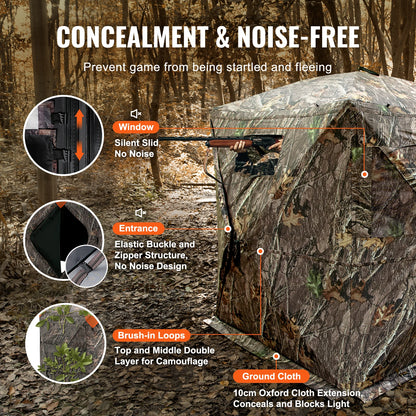 RUT 270° See Through Ground Blind